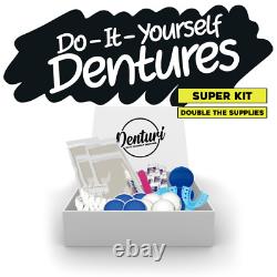 Super DIY Denture Kit Home made denture kit, make your own dentures at home