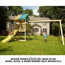 Swing-N-Slide Wrangler DIY Play Set Hardware Kit (Wood and Slide not included)