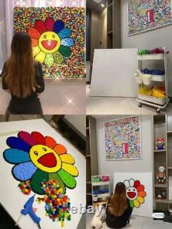 Takashi Murakami flower art paint kit DIY complete art kit complete pop art V2