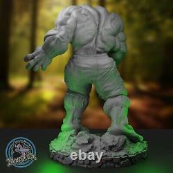The Incredible Hulk 13.9 Diorama Custom Resin Model Kit DIY Paint