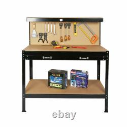 US Workbench Table Kit DIY Bench Custom Storage Wood Shelf Garage Shop Workshop