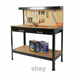 US Workbench Table Kit DIY Bench Custom Storage Wood Shelf Garage Shop Workshop