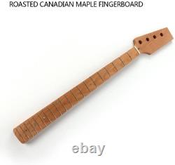 Unfinished DIY Jazz Bass Kit Mahogany Body, Maple Neck, Rosewood Fretboard