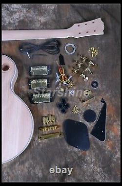 Unfinished Electric Guitar Kits DK-ULP5 3pcs Humbuckers Custom DIY