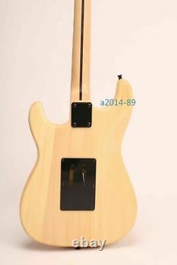 Unfinished Electric Guitar Kits basswood Body Canada Maple DIY Guitar