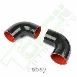 Universal 2.5 8pcs Turbo Intercooler Piping Pipe Kit Host Clamp Silicone 63mm