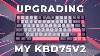 Upgrading My 600 Custom Keyboard Kbd75v2 W Gateron Black Inks