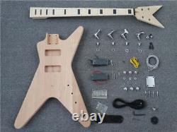 X Style DIY Electric Bass Kit, Customized factory 4 strings bass kits H H pickup