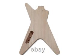 X Style DIY Electric Bass Kit, custom 4 string bass kits H H pickup Full Warranty